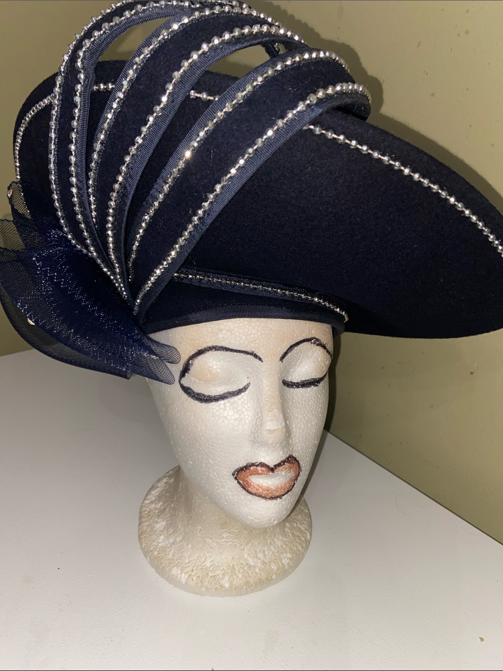 Beautiful Dress Hat / Church Hat by Sylvia